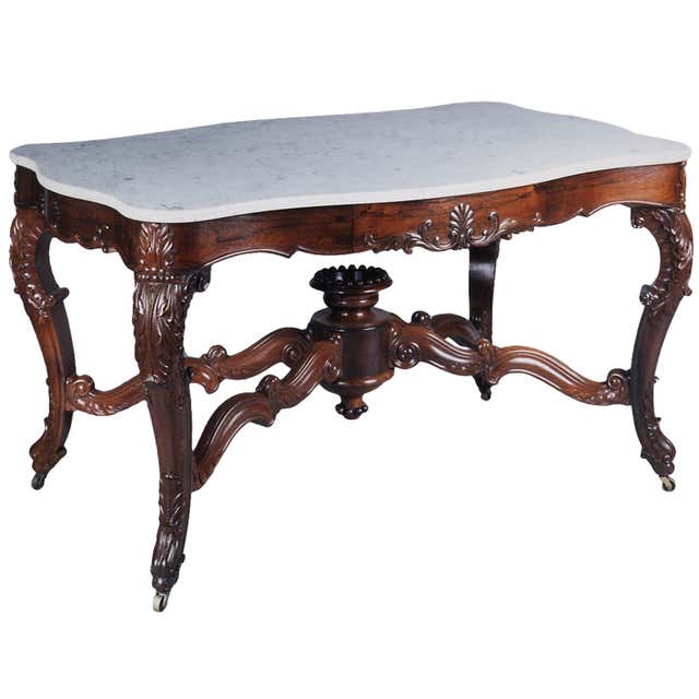 Center table by Roux Signed New York 19th century For Sale at 1stDibs
