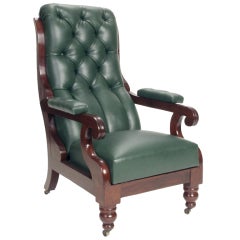 American Classical Mechanical Armchair, 19th Century, Boston 2