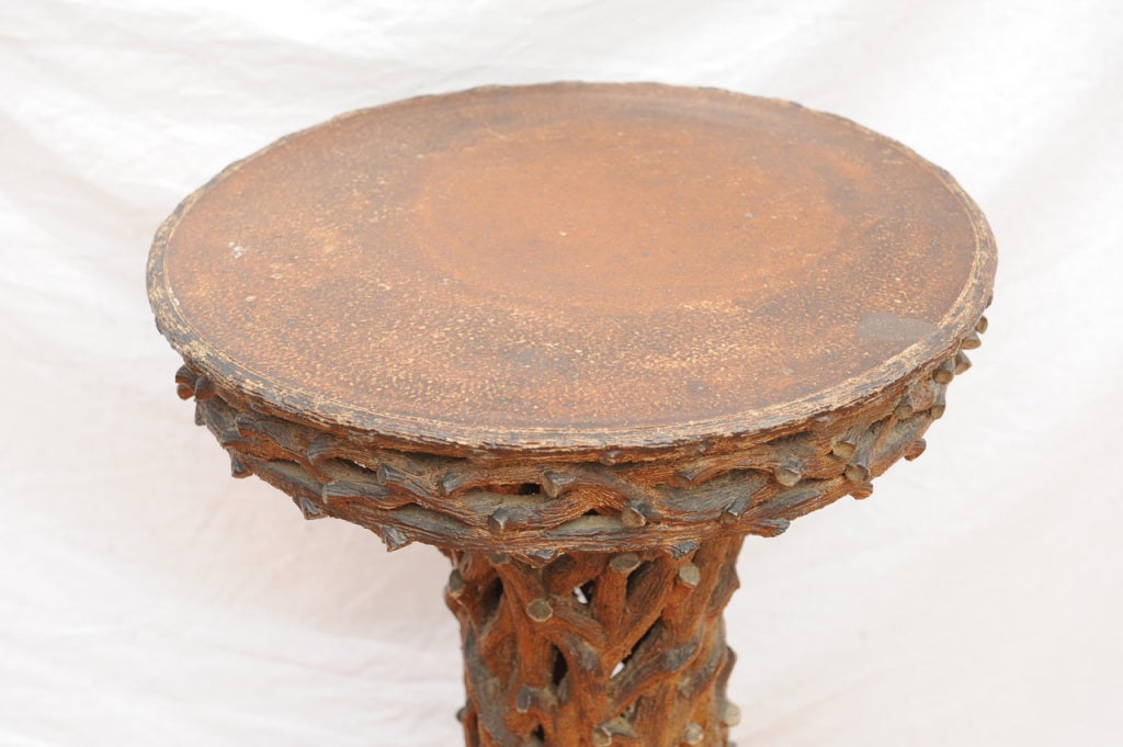 American Sewer Tile Table, 19th Century For Sale