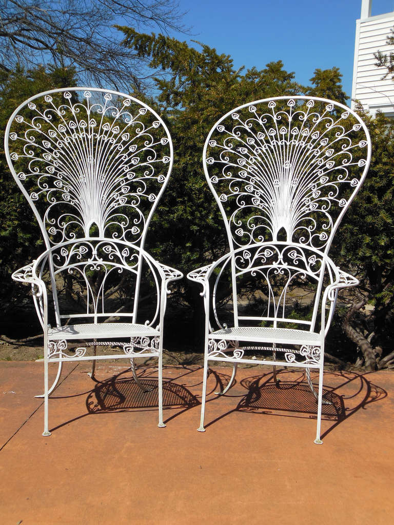 Vintage Salterini Peacock Chairs For Sale At 1stdibs