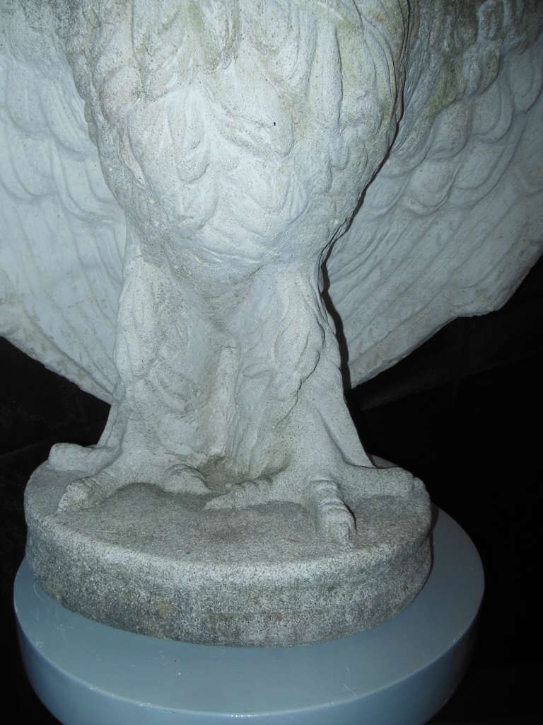  Eagles, pr of Cast Stone For Sale 2
