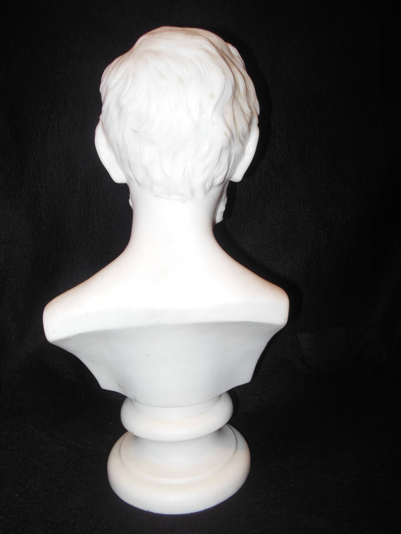 19th Century American Lincoln Parian Bust