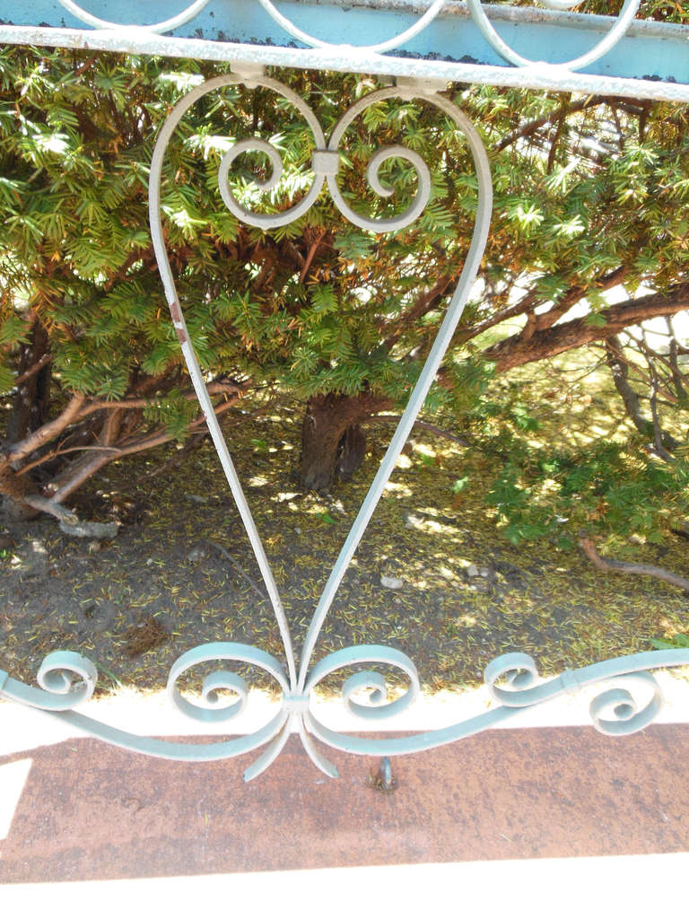 Mid-20th Century Plant Stand, Wrought Iron For Sale
