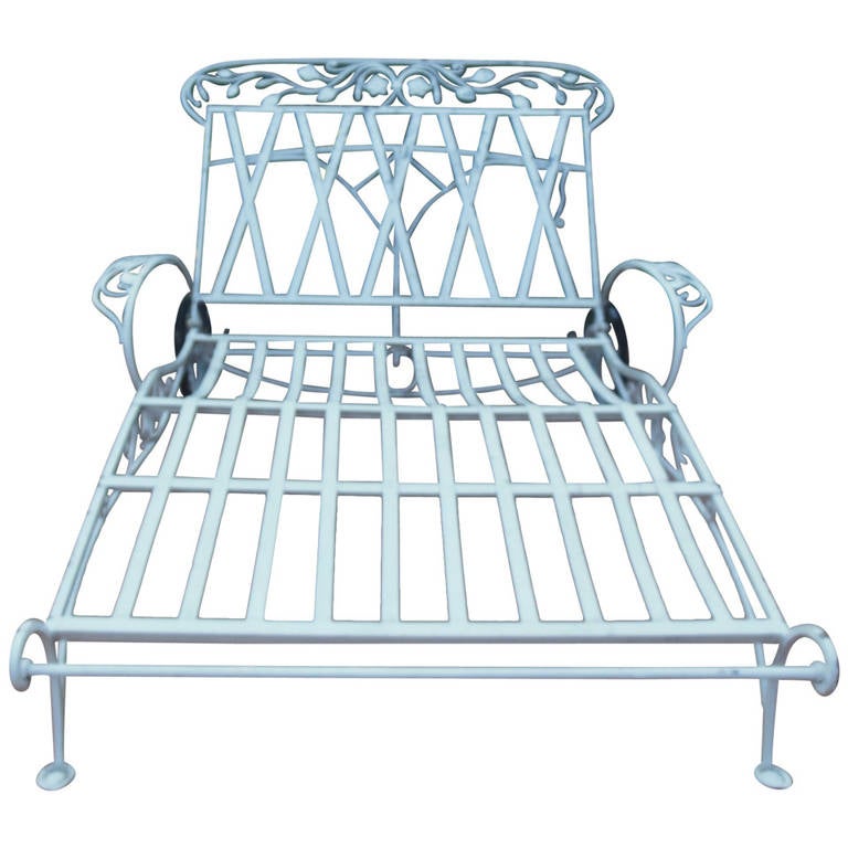 Salterini Double Chaise Longue at 1stDibs