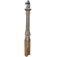 Antique Horse Head Cast Iron  Hitching Post