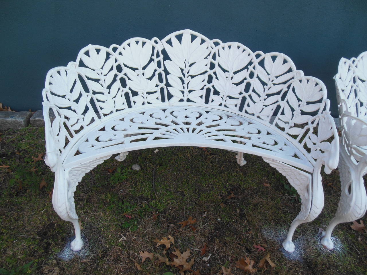 Benches, Cast Iron Laurel Pattern 1