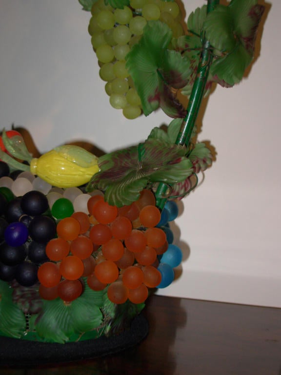 Murano Italian Glass Fruit Lamp-31