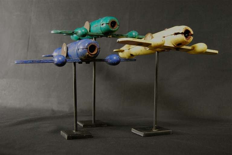 Carnival Target Planes on custom stands.  Price is for each. Height varies.