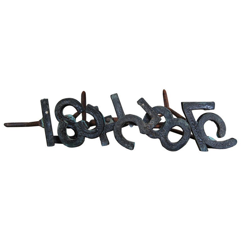 Set of Antique Branding Irons