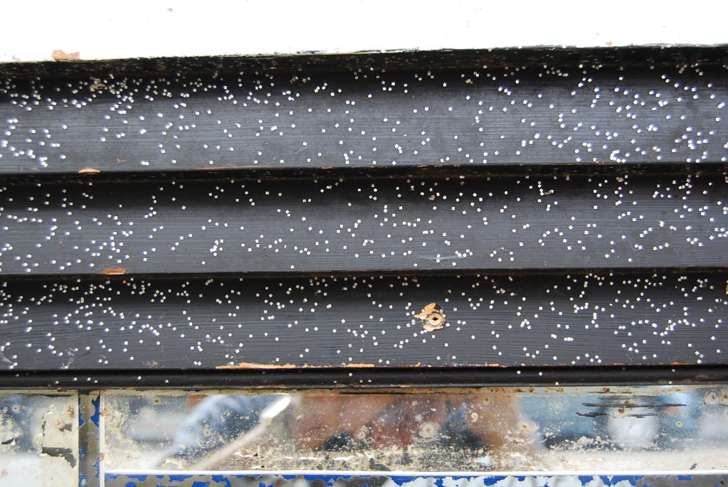 Large Art Deco Barber Shop Mirror