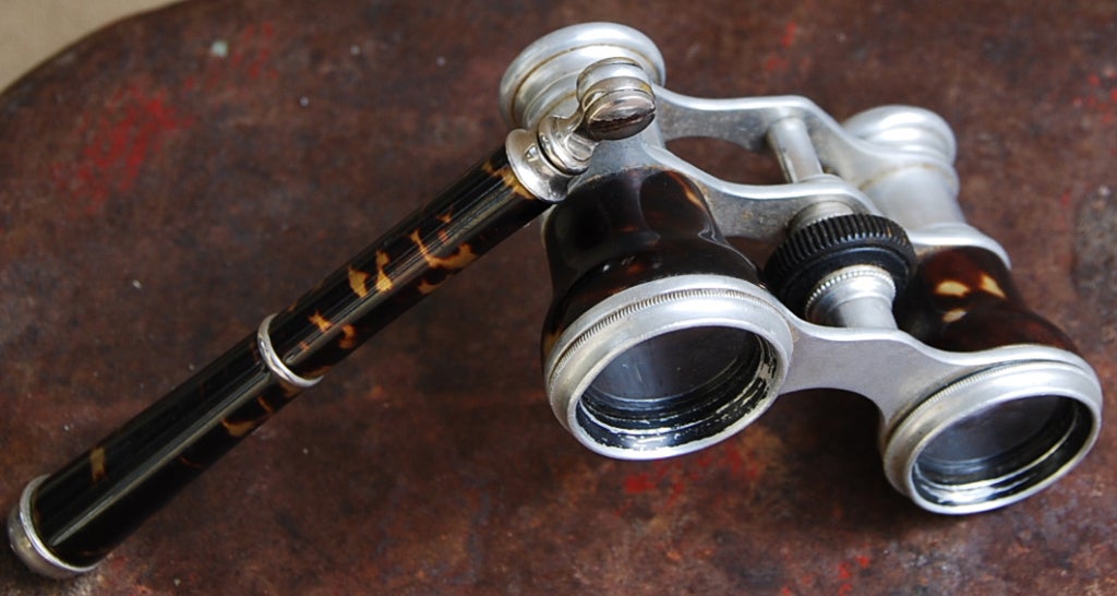 Antique Tortoise Opera Glasses