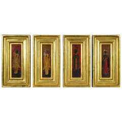Set of Four Russian Icons, 1840