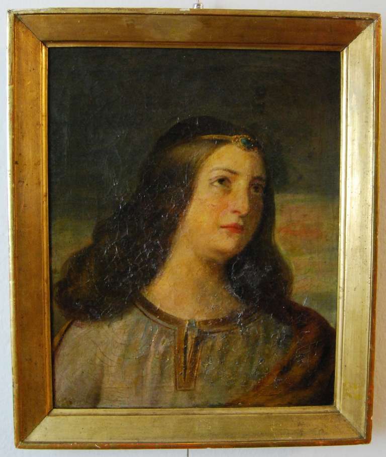 Italian School Portrait of a Lady, c. 1780.