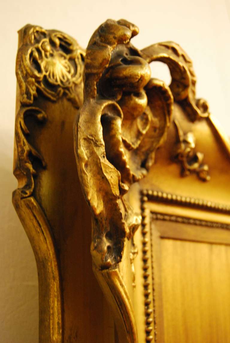 Large Heavily Carved French Frame, 1940s For Sale 3