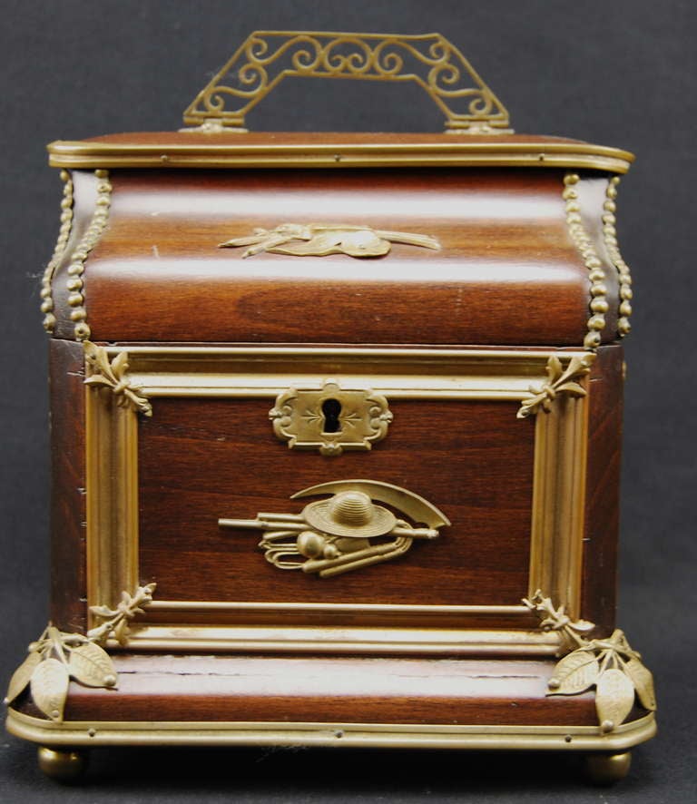 French Ormolu Jewelry Box