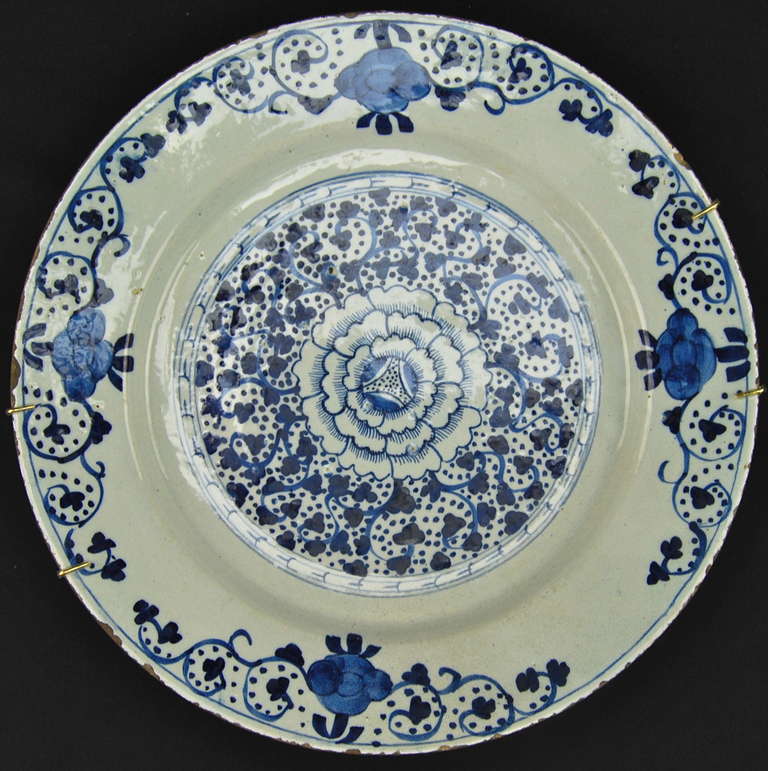 Delftware Charger, c. 1720