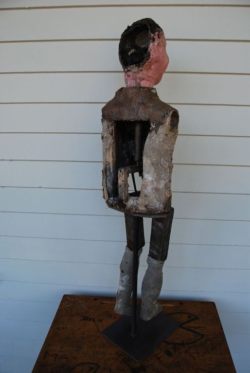 20th Century Arthur Quisto Ventriloquist Doll On Custom Stand