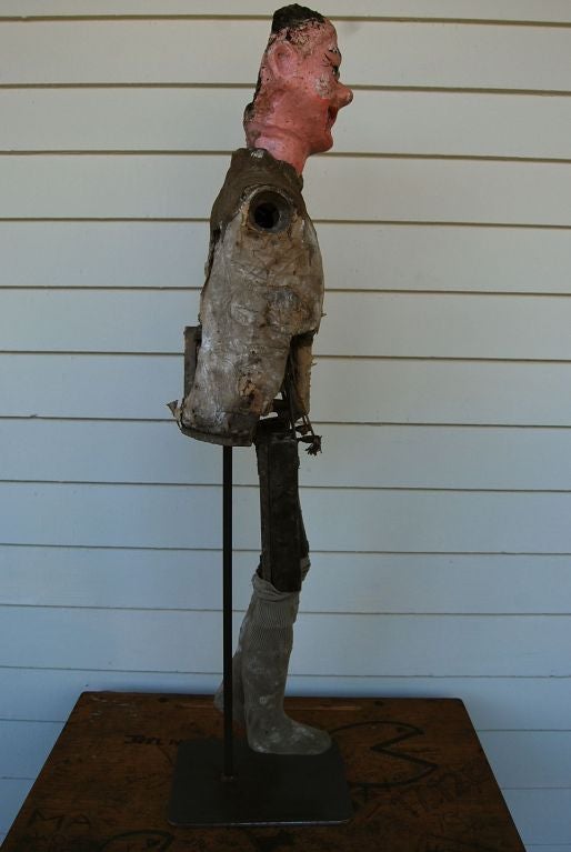 Arthur Quisto Ventriloquist Doll On Custom Stand 2