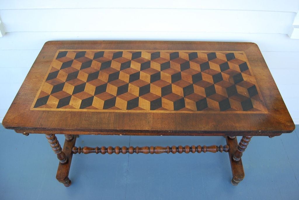 Inlaid Side Table