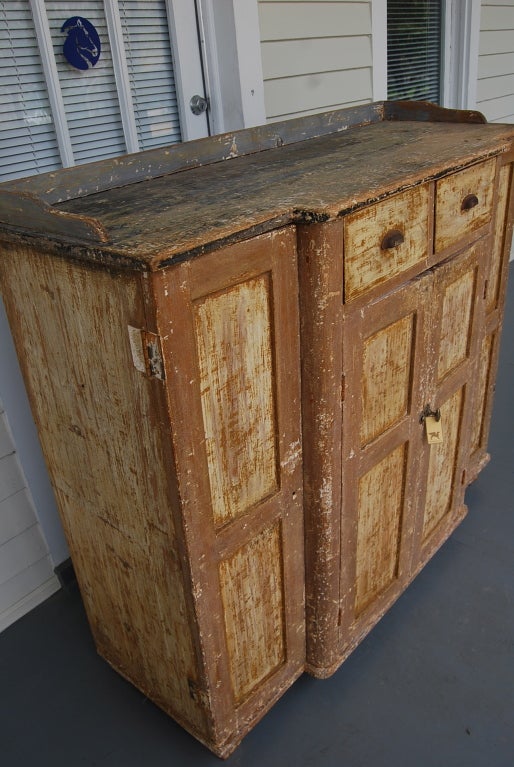 19th Century Antique Swedish Cupboard/Server For Sale