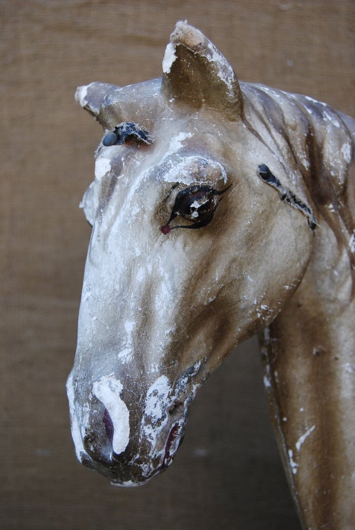 French Papier-mâché Horse For Sale 3