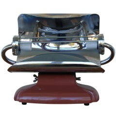 Antique Roaring Twenties Art Deco Heater Converted to Table Lamp