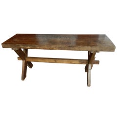 Antique Rustic Sofa/Serving  Table