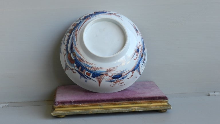 18th Century and Earlier Liverpool Porcelain Bowl For Sale