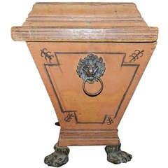 Regency Style Painted Pine Wine Cooler