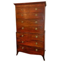 Mahogany Chest on Chest