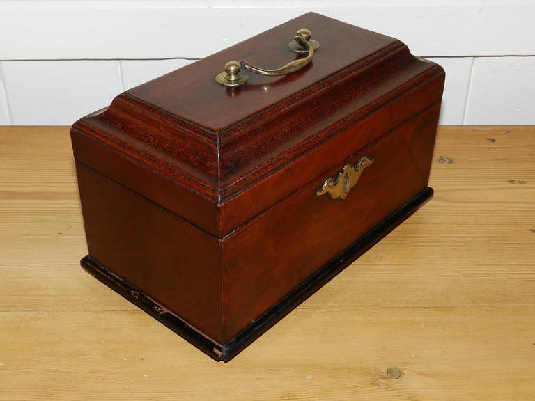 Georgian Mahogany Tea Caddy