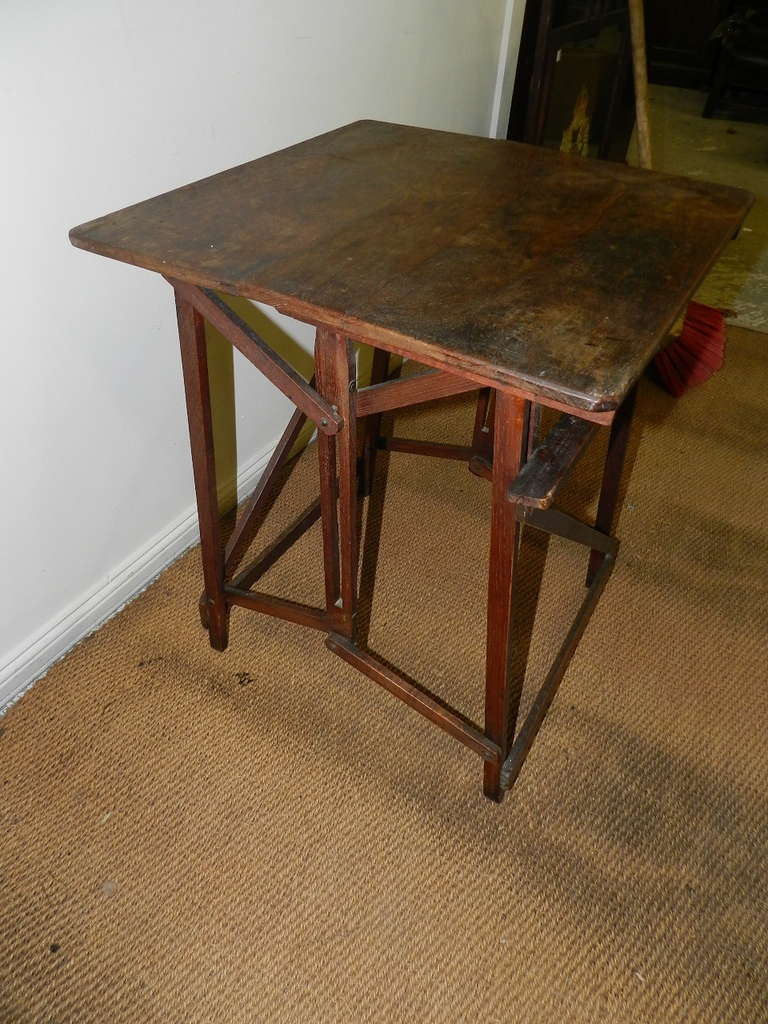 British Officer's Campaign Sketching  Table and Desk