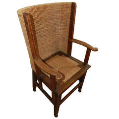 Antique Child's Orkney Chair