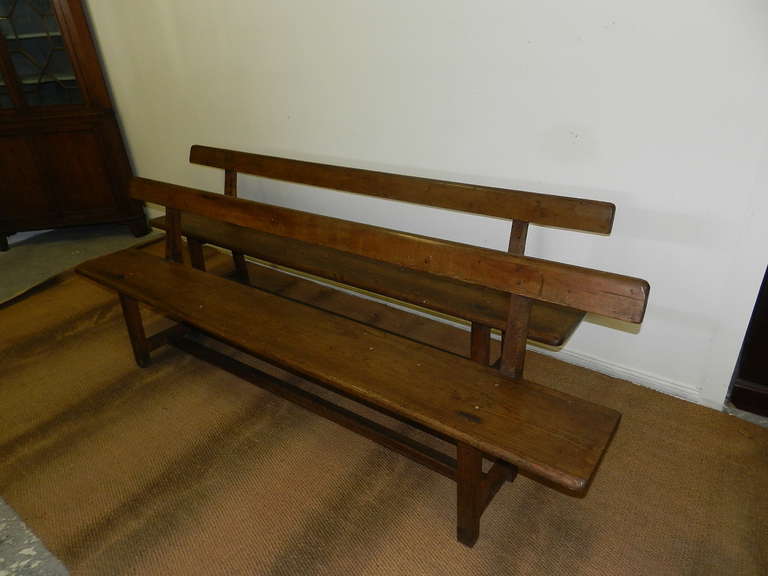 Scottish Pair of Pine Benches