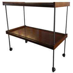 Vintage 1970's Serving Trolley