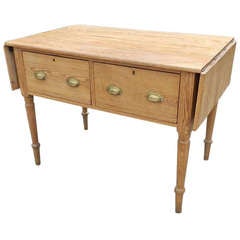 Antique Pine Kitchen Island