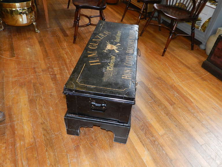 British Trunk on Stand