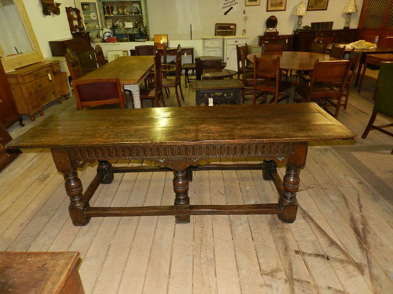 Solid Oak Library/Sofa table