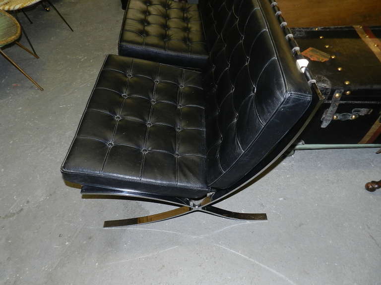 20th Century Pair of Barcelona Chairs For Sale