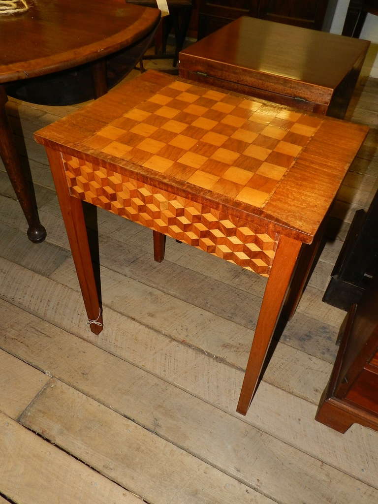 19th Century Mahogany Game Table