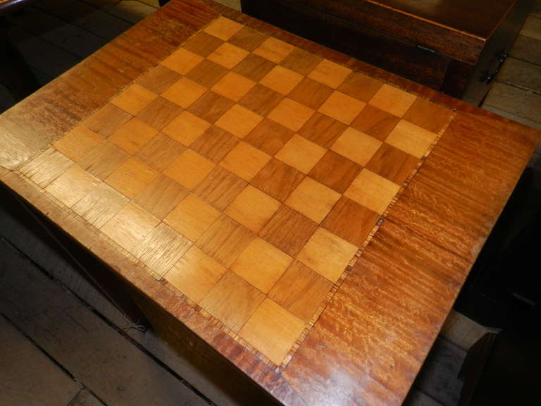 Mahogany Game Table In Good Condition In Millwood, VA
