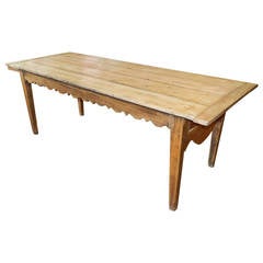 French Pine Farm Table