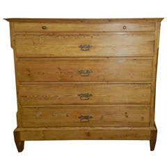 Pine Chest on Stand