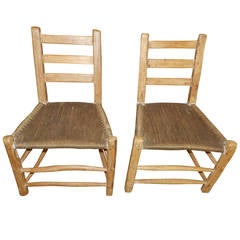 Antique Scottish Orkney Island Chairs
