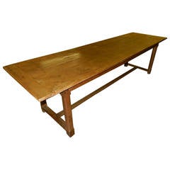 French Chestnut Farm Table