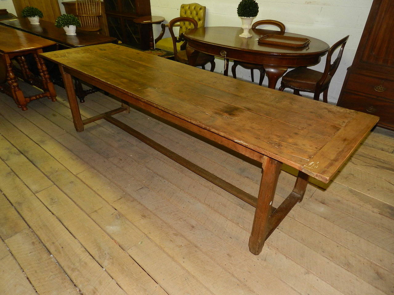 French Chestnut Farm Table