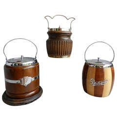 Collection of Biscuit Barrels Collection of Biscuit Barrels