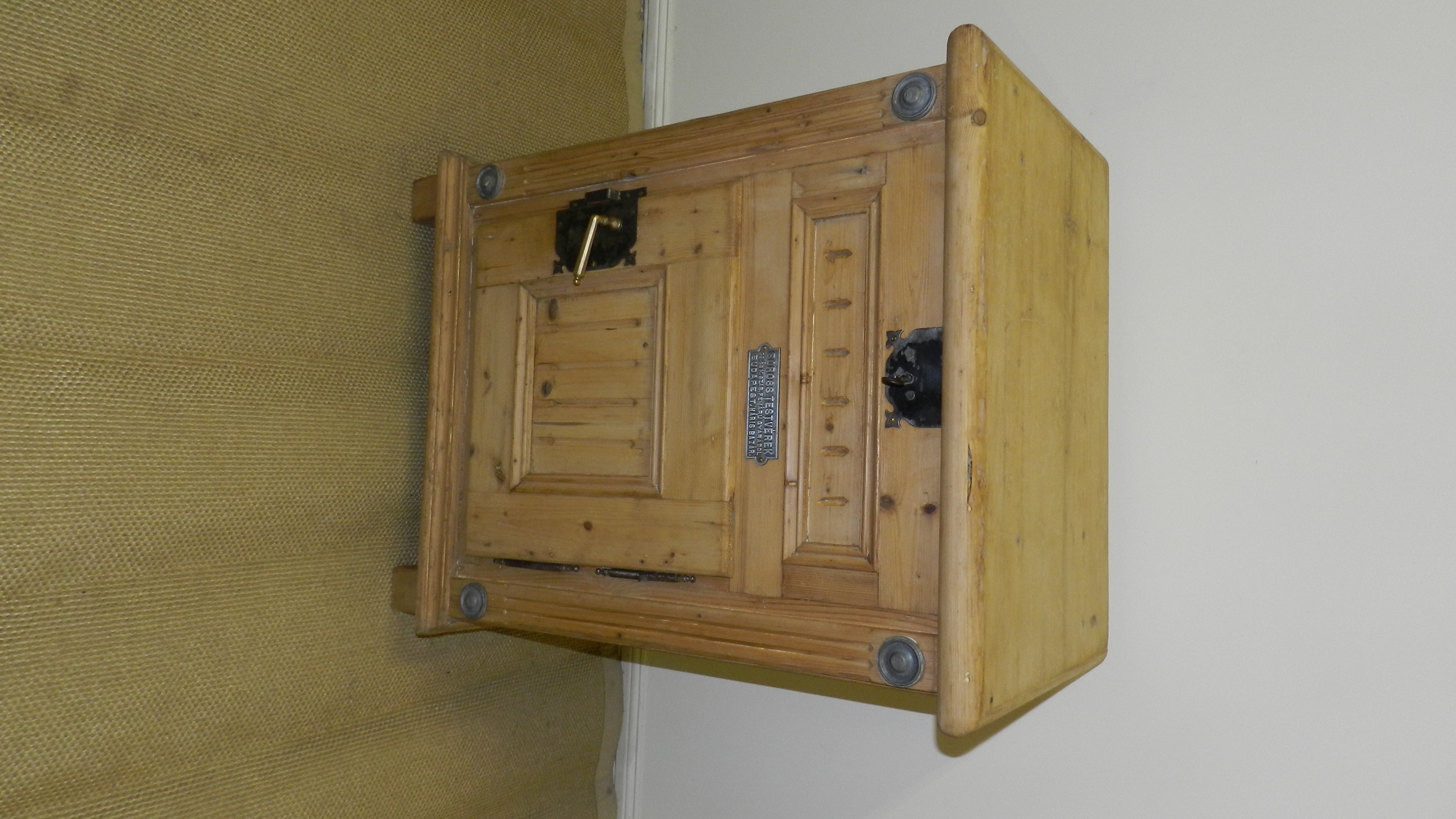 Antique Pine Ice Chest