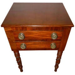 Antique Cherry  End Table