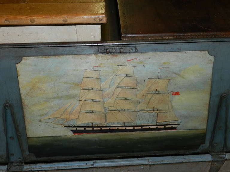 19th Century Ship's Chest